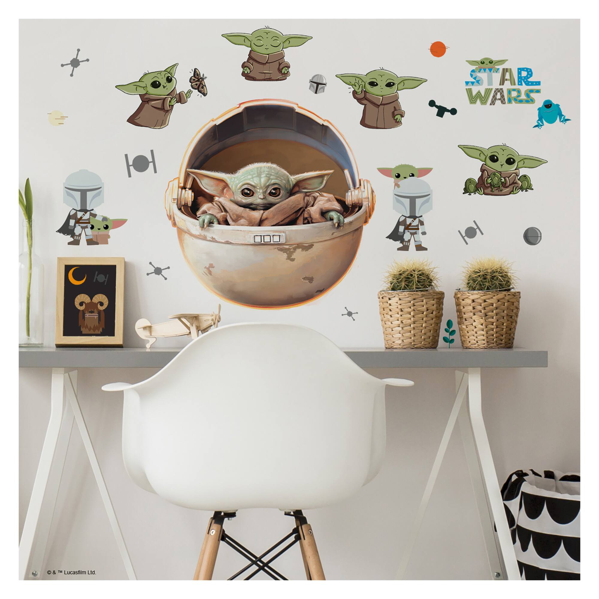 RoomMates Star Wars™ The Child Illustrated Peel & Stick Wall Decals